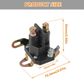 HUAREW 12V Starter Solenoid Compatible with Ba d Boy Zero Turn Mowers ZT, CZT, MZ 108-5349-00 Ariens 03057700 MTD Cub Cadet 925-1426A 725-1426 925-1426 725-0771 925-0771
