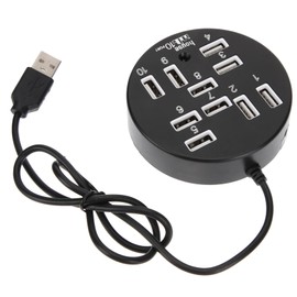 Operitacx Port USB Hub Expander USB Multi Port for Laptop Desktop Compact USB Extension Splitter for Efficient File Transfer and Hot Swap for Business