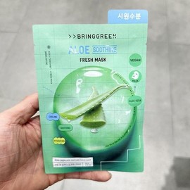 Bring Green Aloe Soothing Fresh Mask / 브링그린 알로에 수딩 프레시 마스크