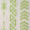 Tootop Boho Linen Embroidered Curtains - Bohemian Geometric Beige Farmhouse