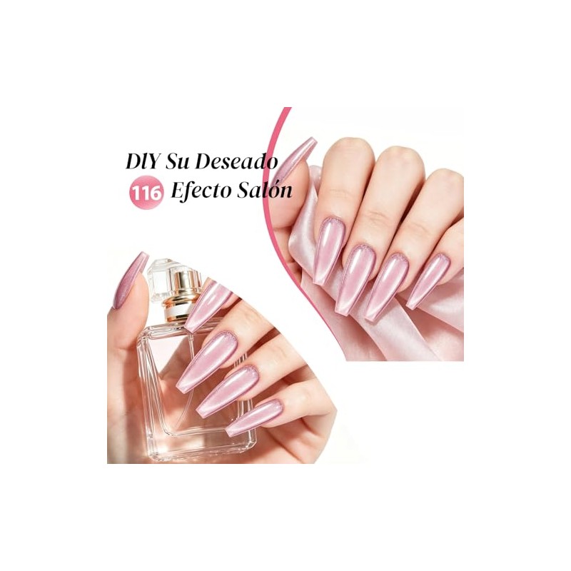 CHERIMOYA Esmalte de Uñas de Gel Ojos de Gato Galaxy
