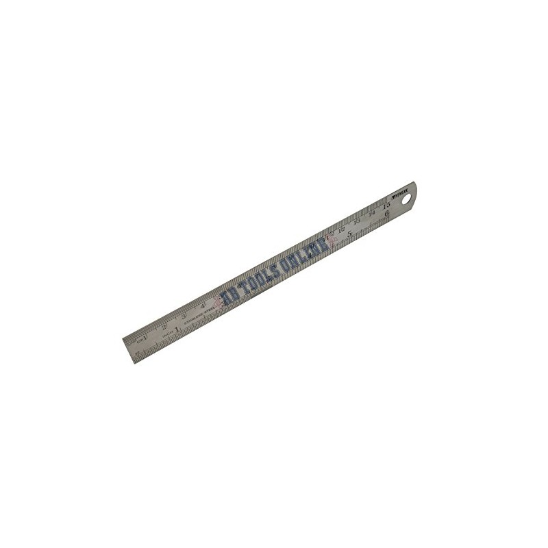 6 Inch 150mm Stainless Steel Ruler Rule Measuring Measure Imperial
