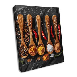 Wizardi Painting by Numbers kit A Variety of Spices KHO5690 Ideyka