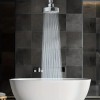 Regadera Para Baño De Ducha 10cm De Lluvia De Alta
