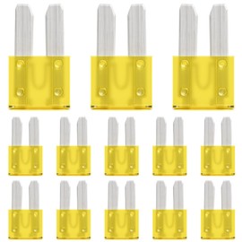 ALLECIN 20 Amp Micro2 Fuse 20Amp Micro 2 Car Fuses 20A Automotive APT ATR Blade Fusibles para Autos for RV Vehicle Truck Motorcycle Boat (Pack of 30Pcs)