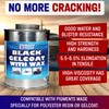 Fiberglass Supply Depot Black Gelcoat with Wax Pint with 15cc