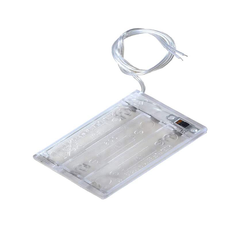 BKAEIMSTWR 8PCS 3 AA LED String Battery Holder and Screws,