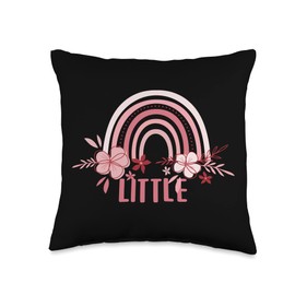 Little Pledge Rush Alumnae Family Reveal Party Fun Big Little Sorority Week Reveal College Sister Recruitment Throw Pillow, 16x16, Multicolor