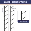 Skateboard Rack-6-Tier Skateboard Wall Mount & Snowboard Rack –Snowboard Wall