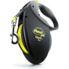 Flexi Giant Tape Leash , 26 ft, Large, Black/Neon