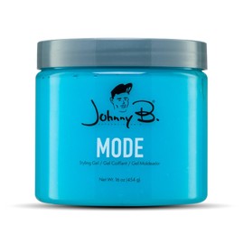 JOHNNY B. Mode Professional Hair Styling Gel, Long Lasting, Alcohol-free, No-flake formula, 16 oz