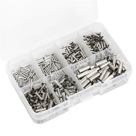 600Pcs Wire Copper Crimp Fitting Ferrules Assortment Kit, 7 Sizes, 22-10 AWG Wire Ferrules Kits, Electrical Cable Pin Cord End Terminal for Electric Connectors.