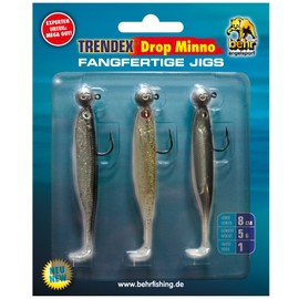 Behr Unisex - Adult Drop Minno Bait, Multi-Colour, 8 cm