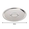 Endoshoji Commercial Circular Pot Lid, Aluminum, Made in Japan