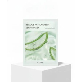 KIMJEONGMOONALOE Lassence Loe Cure Phyto Green Serum Mask (10 sheets) 1411022 FREE / KIMJEONGMOONALOE 라센스 로에 큐어 피토그린 세럼 마스크(10매) 1411022 FREE