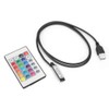 5-24V 6A 24-Button RGB LED Light Wireless Remote Control USB