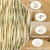 Sukh 3 PCS Rabbit Grass Mats - Hay Woven Bunny