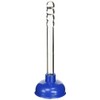 William Harvey 090360 Designer Sink Plunger 4" Blue