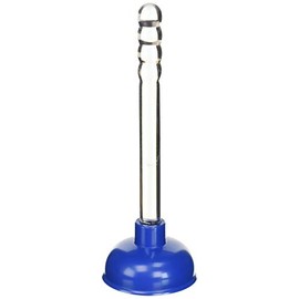 William Harvey 090360 Designer Sink Plunger 4" Blue
