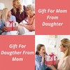 Mother's Day Gift Mother Daughter Hug Candle Holder Candle Light