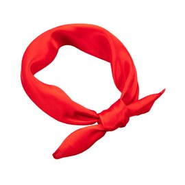 100% Pure Mulberry Silk Scarf for Women 21"Square Satin Head Hair Neck Scarves Luxury Small Lightweight Red Neckerchief