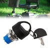 Mobility Scooter Key Switch, Ignition Starter On Off Switch Lock,