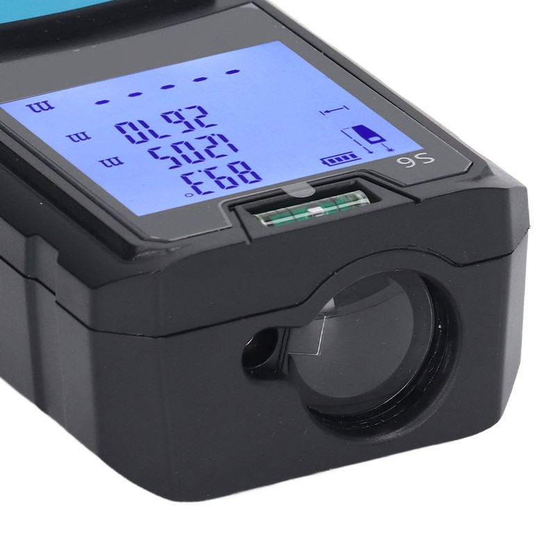 Distance Measure 100m Distance Meter Digital Display with Bubble Level