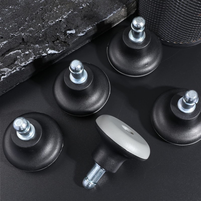 Wheels to Fixed Stationary Castors Chair Casters 5pcs Office Chair