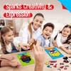 Magnetic Face Games, 55 PCS Giggle Face Magnetic Play Set-4