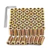 Aninako Insert Nuts [M6 x 25 mm 60 Pieces with