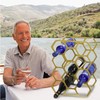 AT-VALY Countertop Wine Rack,Durable and Sturdy Freestanding 14 Bottle Wine