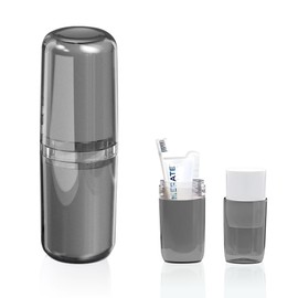 Tragbar Zahnbürsten Etui Reiseetui Set Zahnpasta Zahnputzbecher Box wasserdichte Mundspülbecher Kunststoff Zahnbürstenhalter Case 1 Stück Zahnbürstenhülle 4 in 1 Aufbewahrungs Anicy Geschäftsrei…