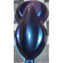 Unbranded 25g Chameleon PEARL, PREMIUM AUTO PAINT Pigment,  Blue To Purple To Orange FLAKE