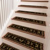 InIsaJace Stair Treads for Wooden Steps 15 Pack Moth Stair