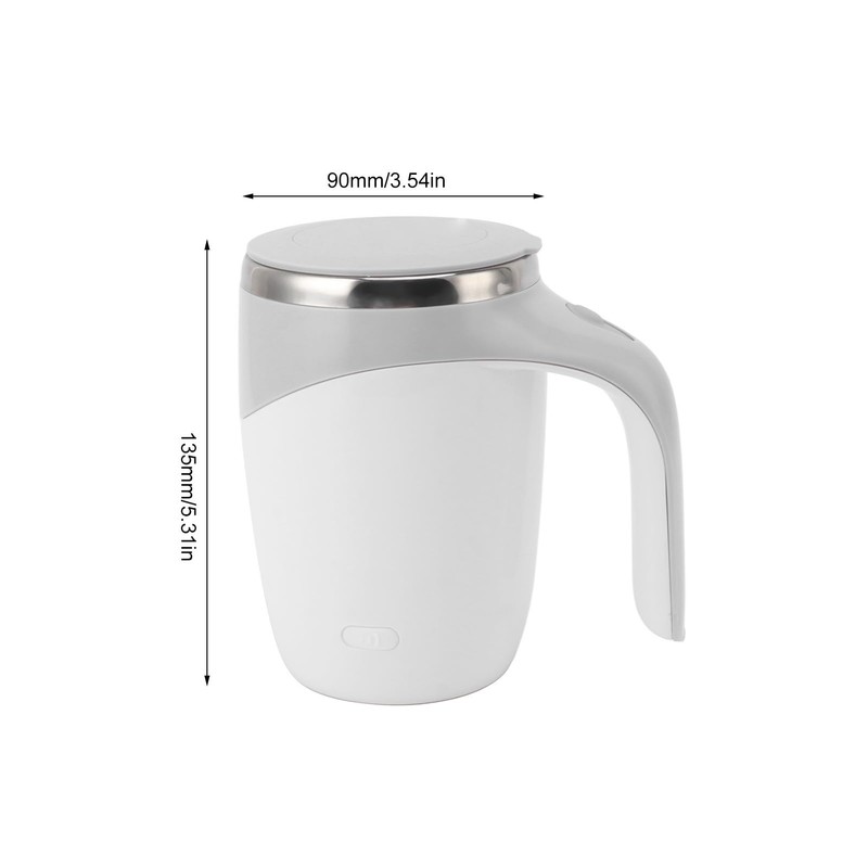 Qcwwy Self-Stirring Coffee Cup, USB Charging, Washable, Self-Stirring Cup for