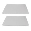 2Pcs Coffee Mat Drying Pad Super Absorbent Prevent Slip Shock