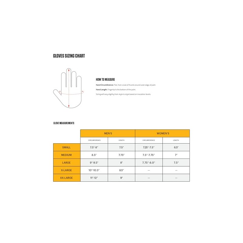 Carhartt A553 - Guantes de piel para hombre, Grande, G
