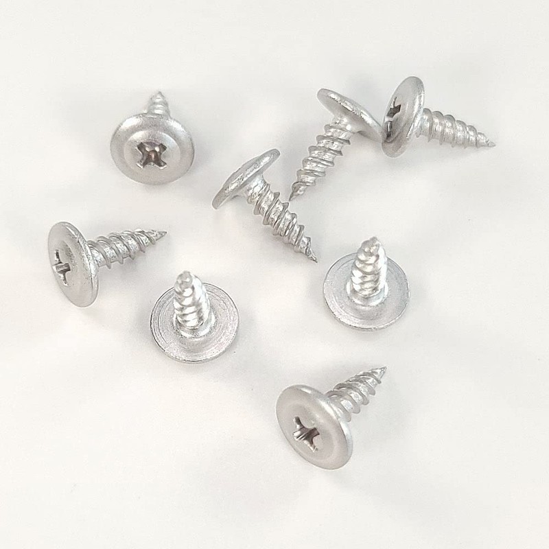 BCP Fasteners 50 Qty #8 x 1/2" 304 Stainless Steel