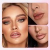 WALULAN Lipliner Semi-Matte Gloss Waterproof Fadeless Lip Gloss Lipliner Pencil