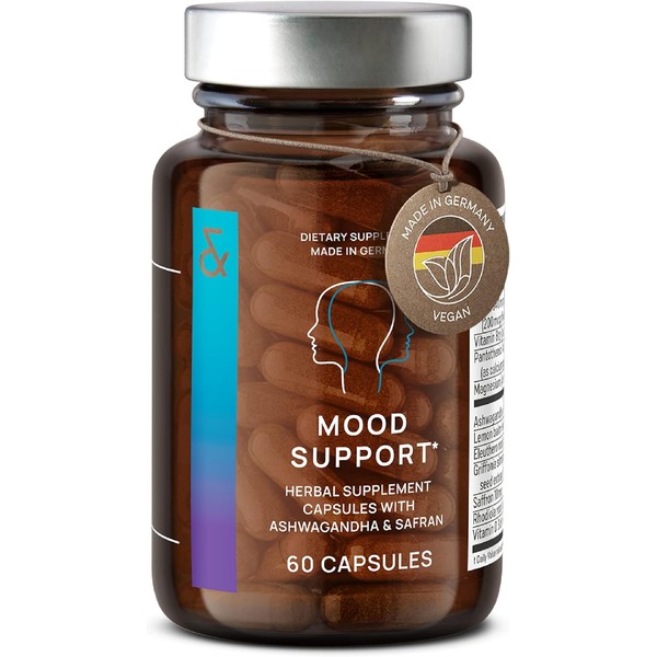 CLAV Mood Support Supplement – Serotonin Booster with Ashwagandha, Saffron