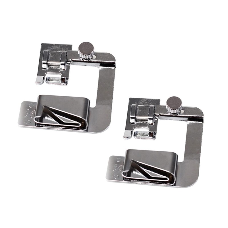 Operitacx Sewing Presser Foot Set 3/8'' Rolled Foot for Low
