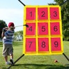 Baseball Pitching Strike Zone Net | Numbered Softball Pitching Target