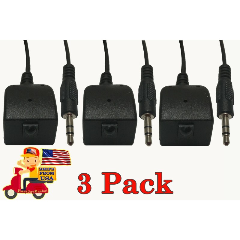 Cisco 3 Pack - Infrared Remote Extender (3ft IR Extender)