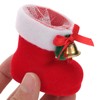 8Pcs Christmas Candy Boots Cookie Boots Sack Stocking Filler Christmas