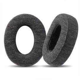 Jomwag Skin-Friendly Cotton Replacement Earpads for Bowers & Wilkins PX7, Skin-Friendly Cotton Ear Pads Cushions with High-Density Noise Isolation Foam, Keep Warm (Dark Gray)