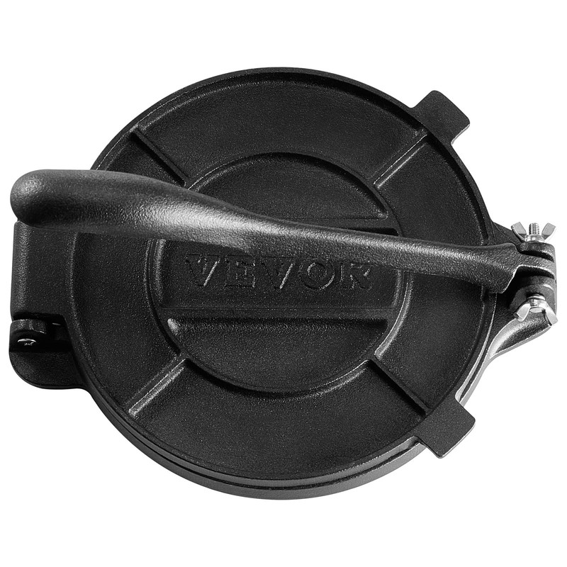 VEVOR Tortilla Press, 8 Inch Tortilla and Roti Maker, Cast