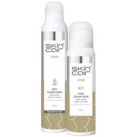 Skincair Hydro Care Products Set with Body Foam Cream and Hand Foam Cream for Dry Skin, 2 Pieces