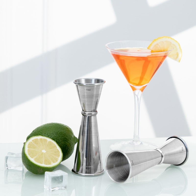 Jigger for Bartending, Briout Double Cocktail Jigger Japanese Premium 304