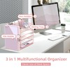 SUPEASY Desk Organizer with File Holder, 5 Tier Desktop File