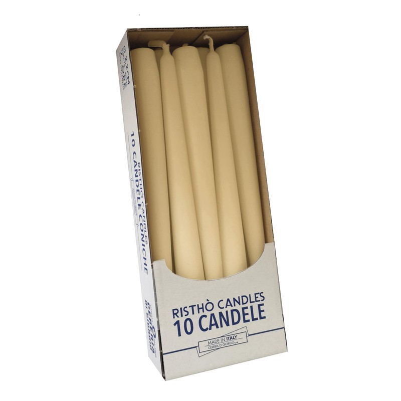Cereria Di Giorgio - 10 Candele Coniche - Ø 2,2